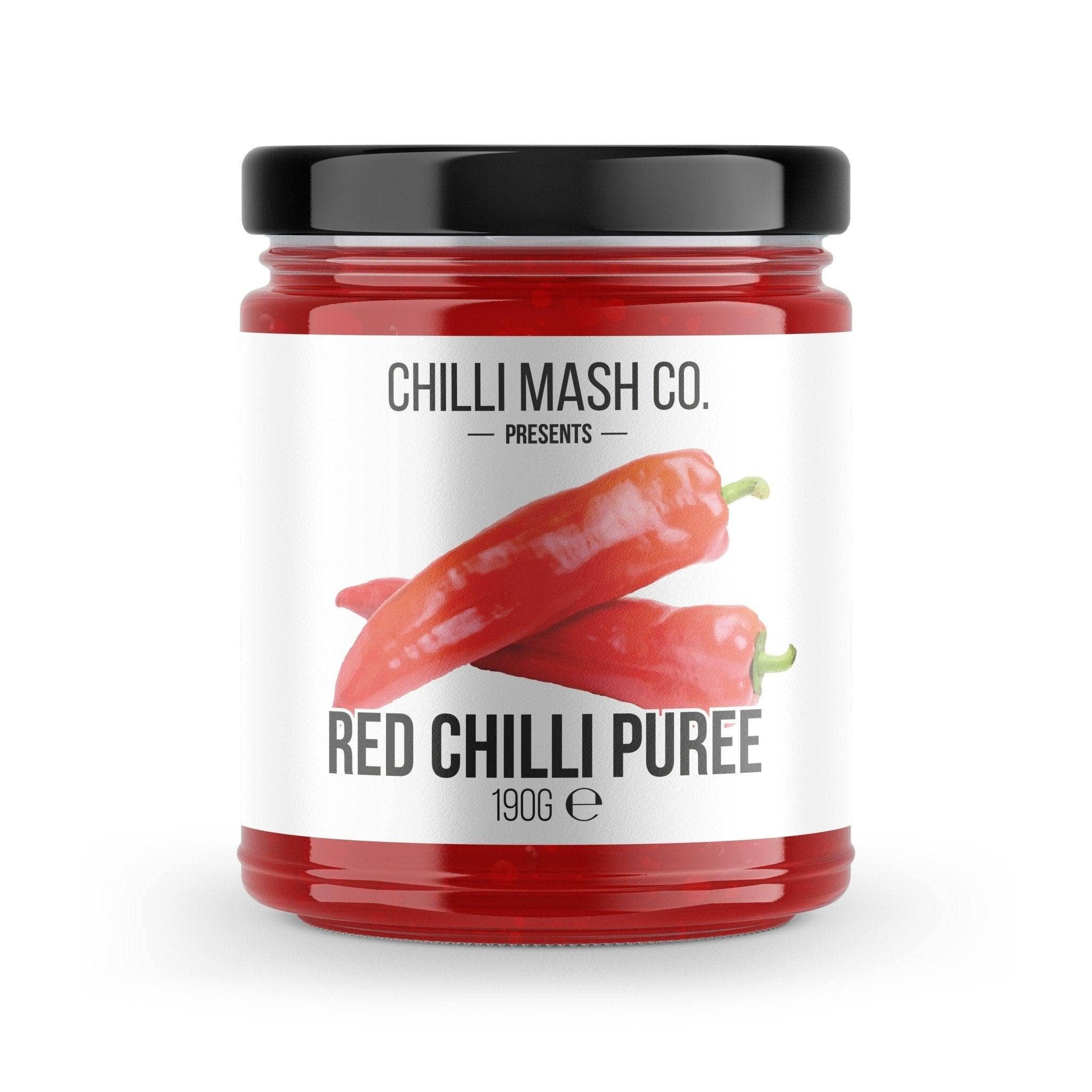 Chilli Mash Company - Vendita all'ingrosso Pasta di peperoncino - Purea di peperoncino rosso | 190g | Chilli Mash Company0