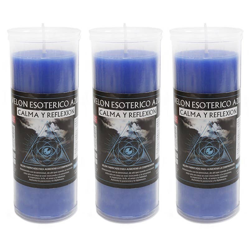Ethike.eu - Wholesale Votive Candle - Esoteric Candle 3 - Blue2