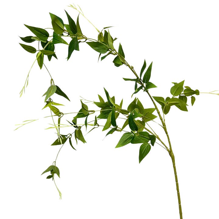 46” Clematis Leaf Spray - Two Toned Green and other Purchase Wholesale fiori artificiali. Free Returns & Net 60 Terms on Faire trending on Faire.