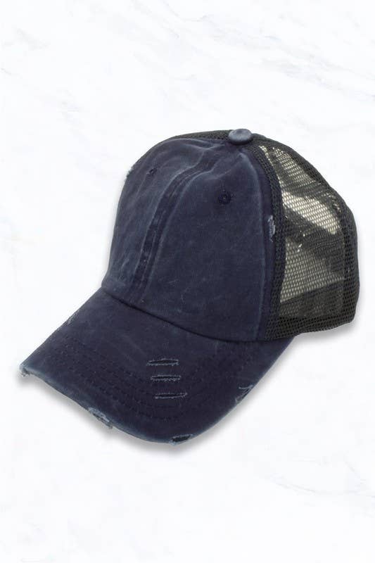 Suzie Q USA - Wholesale Ponytail Cap - Women's - Back Ponytail Cap4