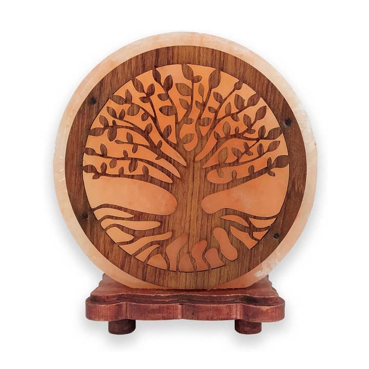 Himalayasaltlampa Livets Träd för wholesale av Infinite Essence S.L.