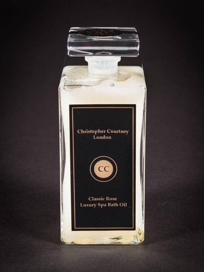 Classic Rose - Luxury Spa Bath Oil 200ml for wholesale by Christopher Courtney