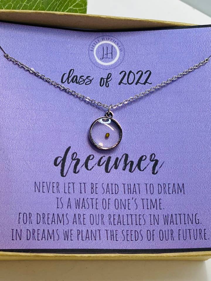 Religious Graduation Gift for Girls, Mustard Seed Necklace for wholesale by Little Happies Co