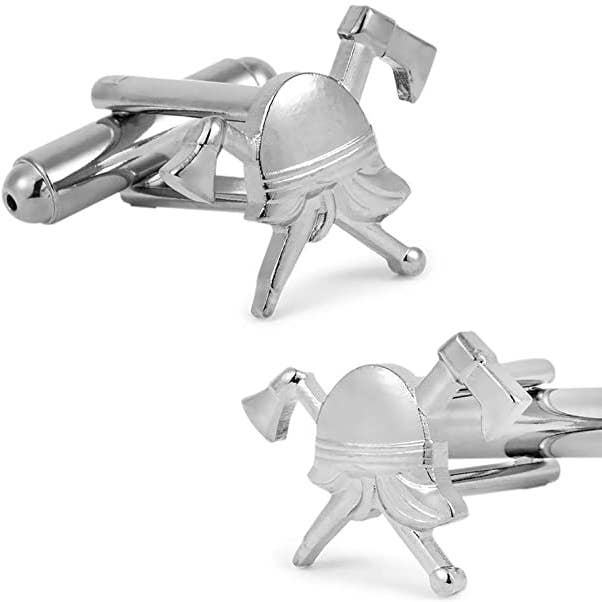 Boutons de manchette pour chemise Insignia fire brigade 20x10 mm pour la vente par Beclosetoyou