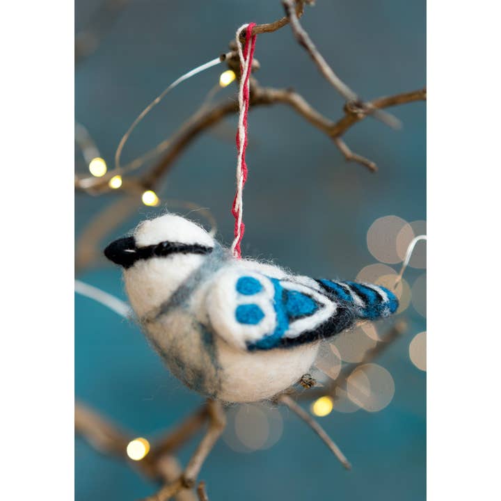 Namaste - Wholesale Ornament - Felt Bird Decorations