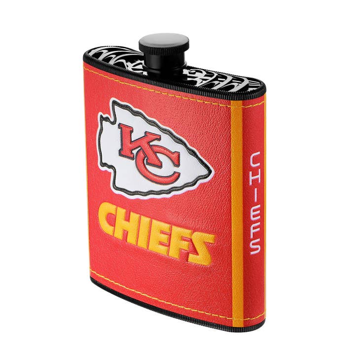 Simran International - Wholesale Flask - NFL Kansas City Chiefs Plastic Hip Flask