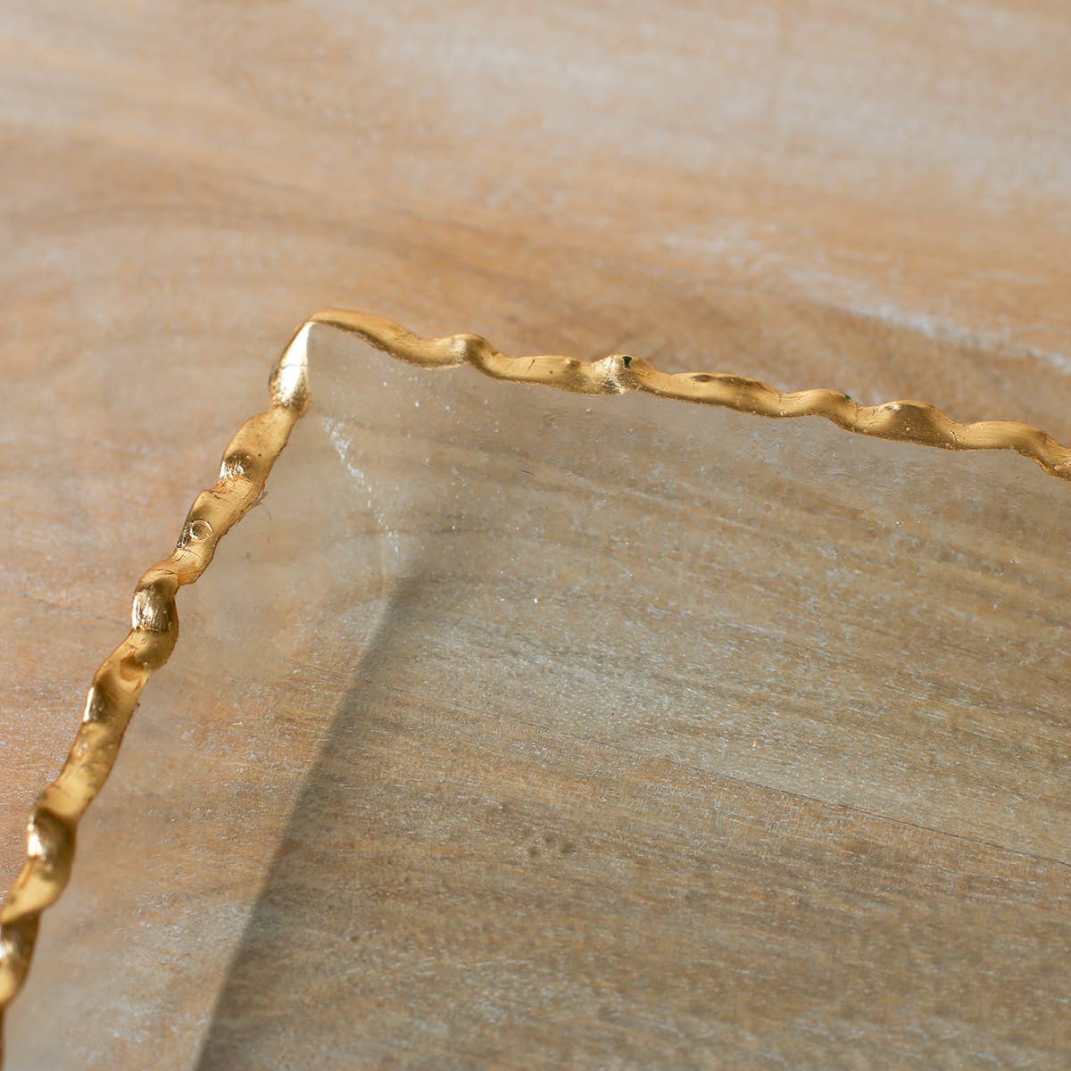 The Royal Standard – Engroshandel Serveringsbakke – Seward rektangel serveringsbakke klar/guld 11x7.752