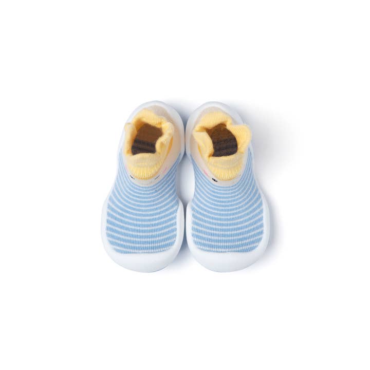 Little Bunny - Wholesale Crib Shoes - Baby - Komuello None Slip Shoe Kingdom Prince Crown Blue1