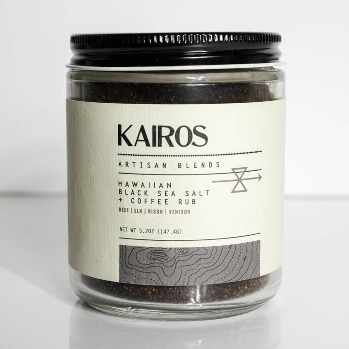 Black Sea Salt & Coffee Rub for wholesale by Kairos Artisan Blends