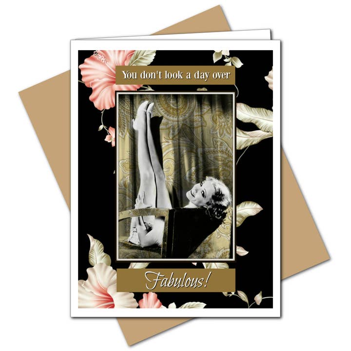 Ümlaut Brooklyn - Wholesale Birthday Card - Fabulous - Female Birthday Greeting Card1