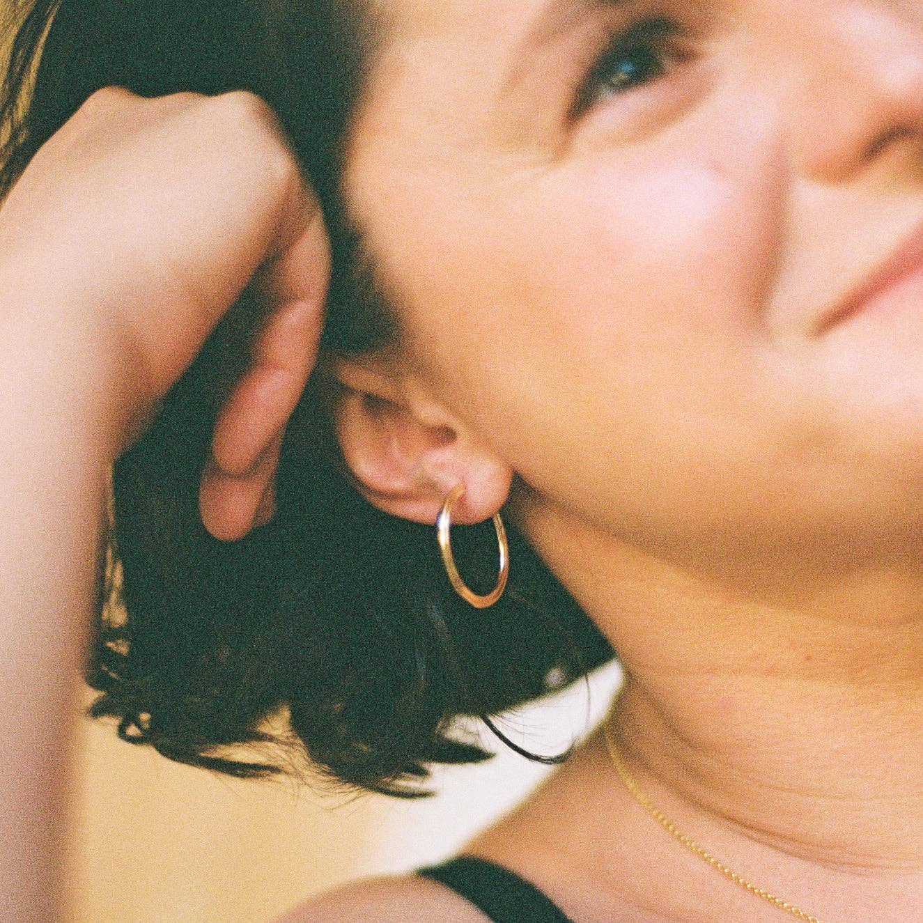 Love Lori Michelle Jewelry - Wholesale Hoop Earrings - Modern Hidden Heart Hoop Earrings5