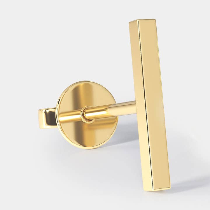 🦋 STOR GULDSTÅNG STUD för wholesale av Hey Babe LA