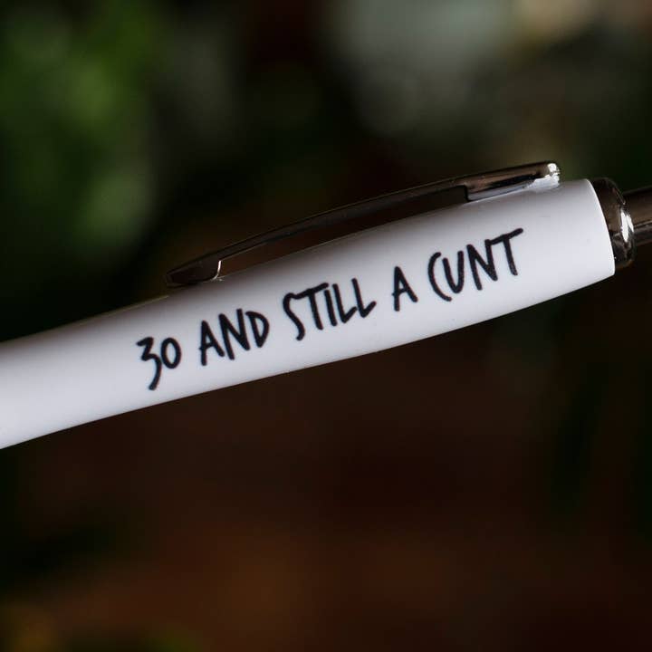 BOLÍGRAFOS SWEARY, bolígrafos divertidos y groseros, para venta al por mayor de F Bomb Designs