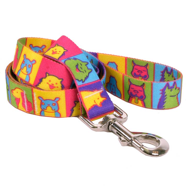Pop Art Dogs Standard Lead for wholesale by Yellow Dog Design