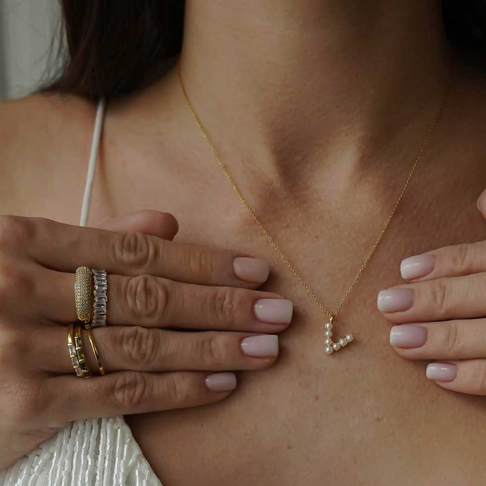 Bijoux 7bis - Vente Bague avec plusieurs pierres - Bague Alliance 4 Strass Griffes Rectangulaire Doré Or fin1