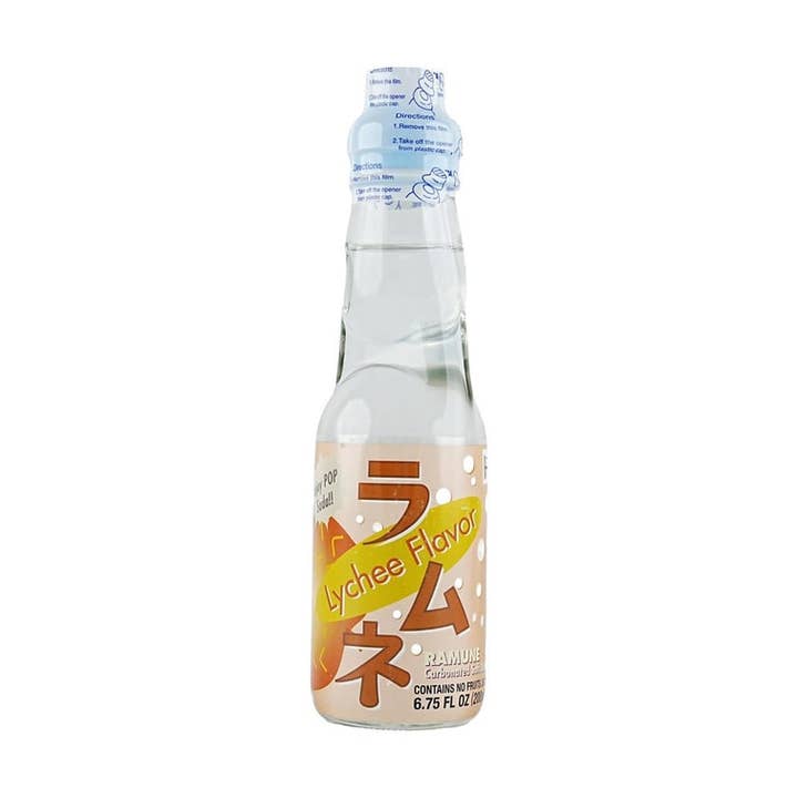 Fuji Soda (Ramune) Lychee 200ml (Japan) for wholesale by Global Bite Co