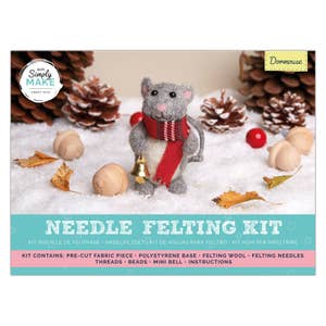 STEFORD Needle Felting Kit, Needle Felting Starter Kit, Wool Felt Tools with Instruction for Felted Animal Wool Felting Supplies