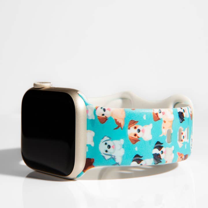 Dog Watch Band for Apple Watch Series 1-9, SE & Ultra for wholesale by The Printed Llama