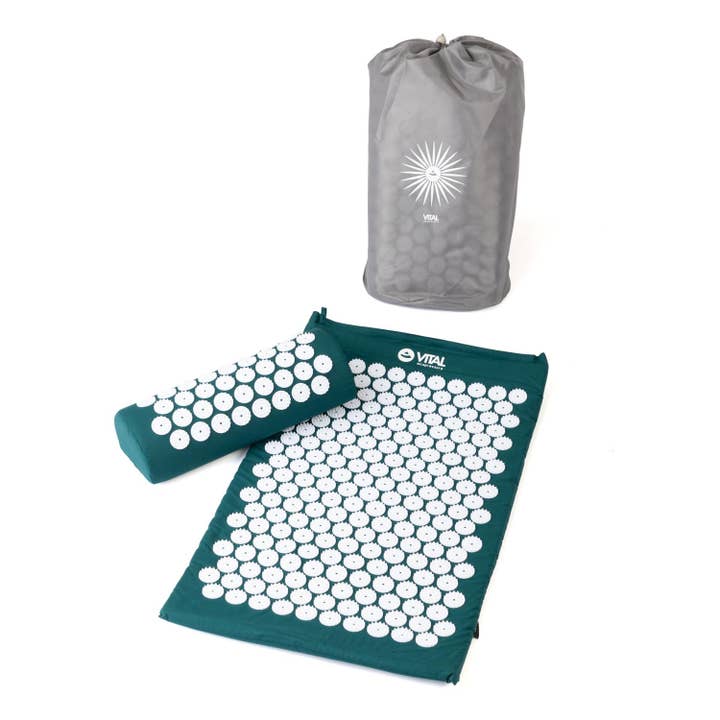 VITAL acupressure mat & neck roll set for wholesale by Bodynova