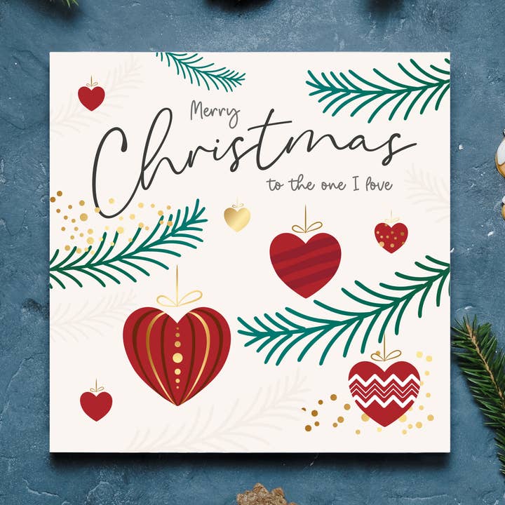 One I Love Christmas Card for wholesale by Heyyy Ltd