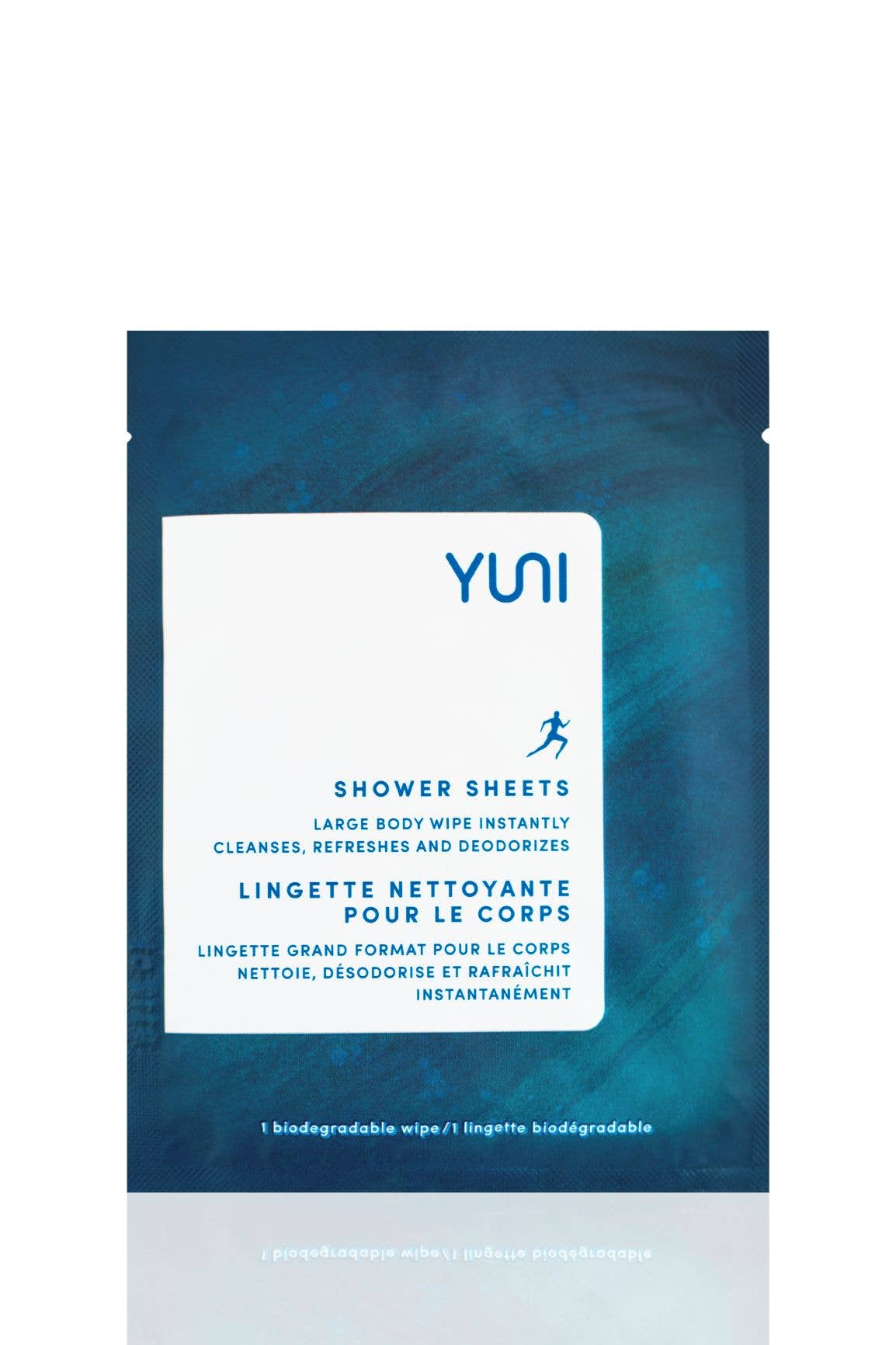 My Beauty World - Vente Lingettes visage et corps - YUNI Lingette de Douche Grande Lingette Corporelle Naturelle Biodégradable0