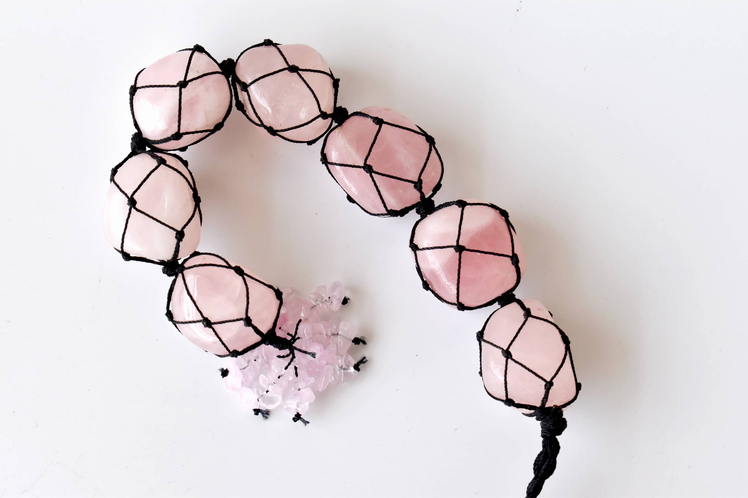 Soothing Crystals - Wholesale Car Decorative Charm - Unisex - Crystal Hanger | Rose Quartz | Stone Hanger Car Accessories12