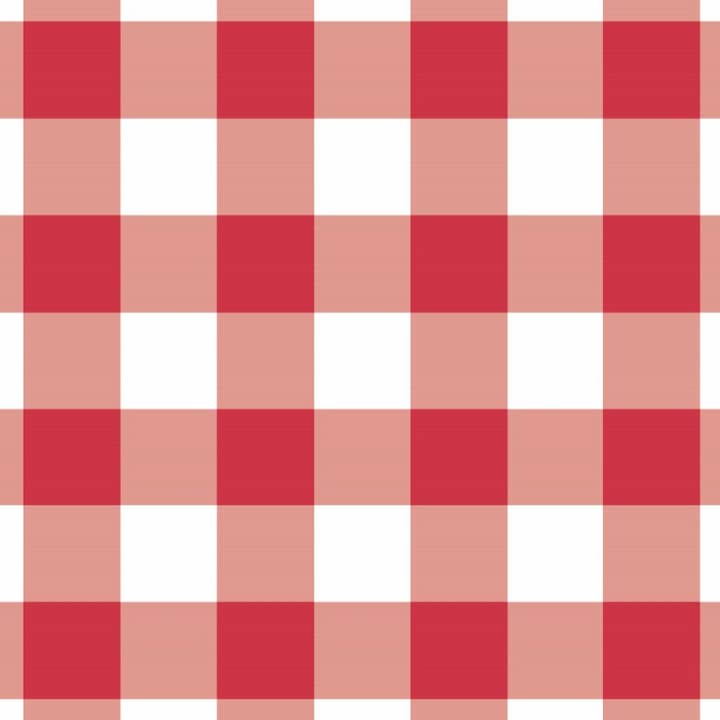 Gingham Red - Placemat for wholesale by Altoonastore