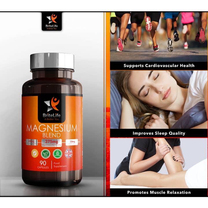 Focus Supplements – wholesale Oral supplement/vitamin – Magnesium Blend (375mg) 90 Capsules3