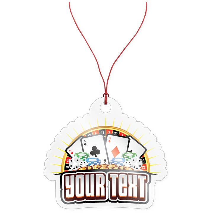 Ornament - Gambling 04 for wholesale by Morris Magnets