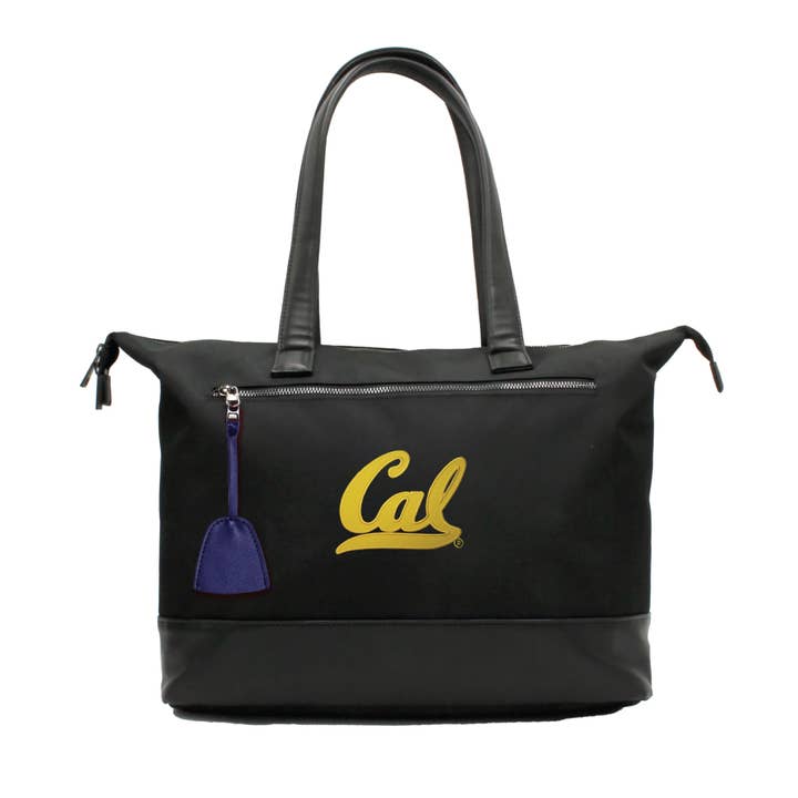 Navy California Golden Bears Laptop Tote Bag for wholesale on Faire