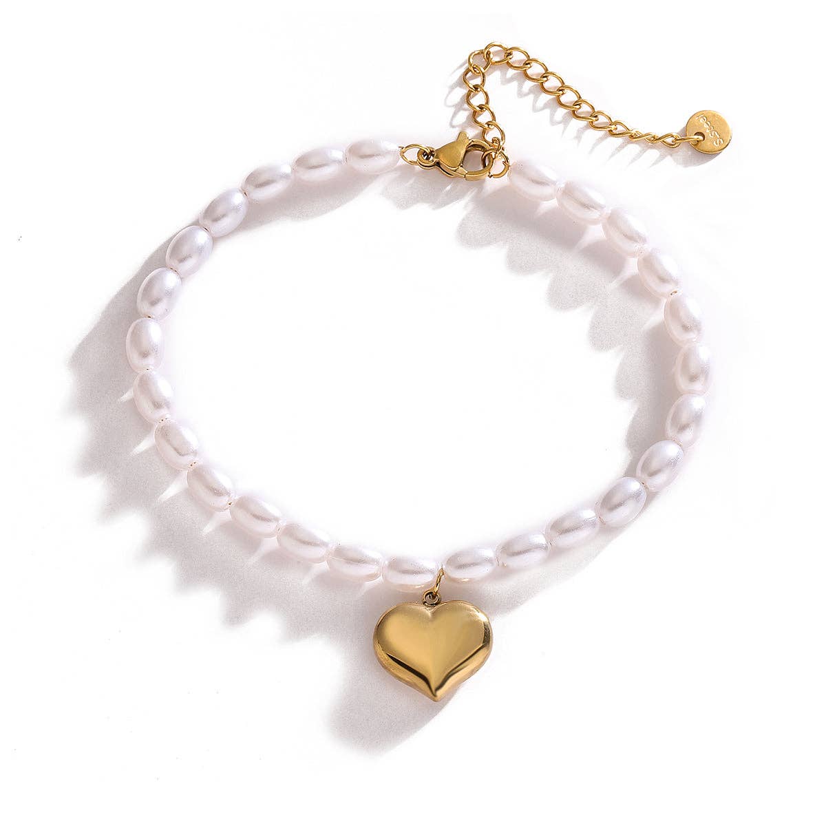 Gooddiy - Wholesale Jewelry Set - Pulseras de cuentas con corazón de wholesale0