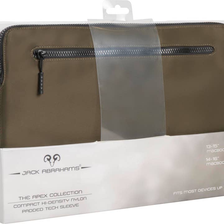 Magid – wholesale Fodral för bärbar dator och surfplatta - Unisex – Jack Abrahams The Apex Nylon Skyddande Vadderat Laptopfodral 3L11