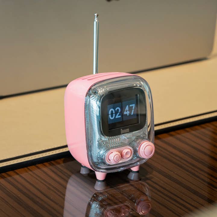 Pixel Art Högtalare Divoom Tiivoo-2 Bluetooth Radio - Rosa för wholesale av RESET CLUB