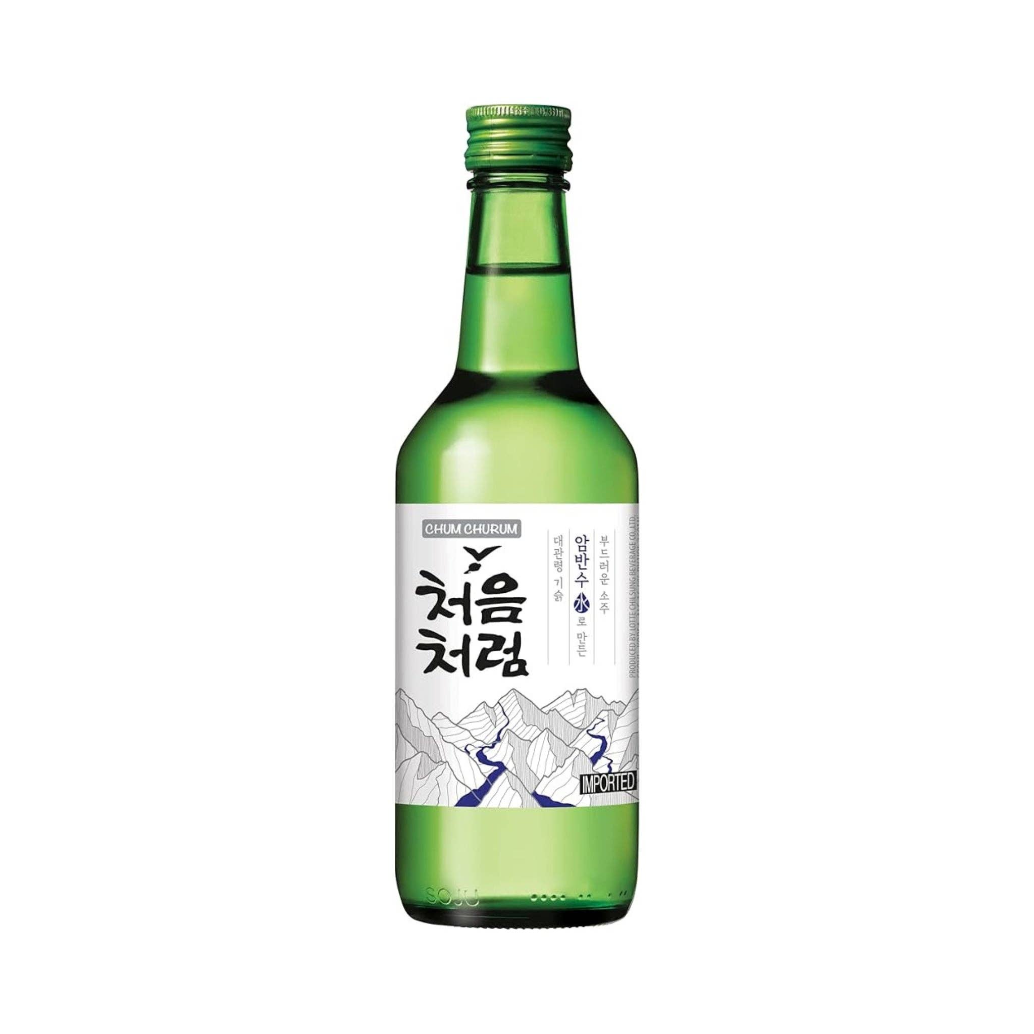 utoppa GmbH - Vendita all'ingrosso Vodka - Chum Churum Soju Original 16,5% Vol. 350 ml
