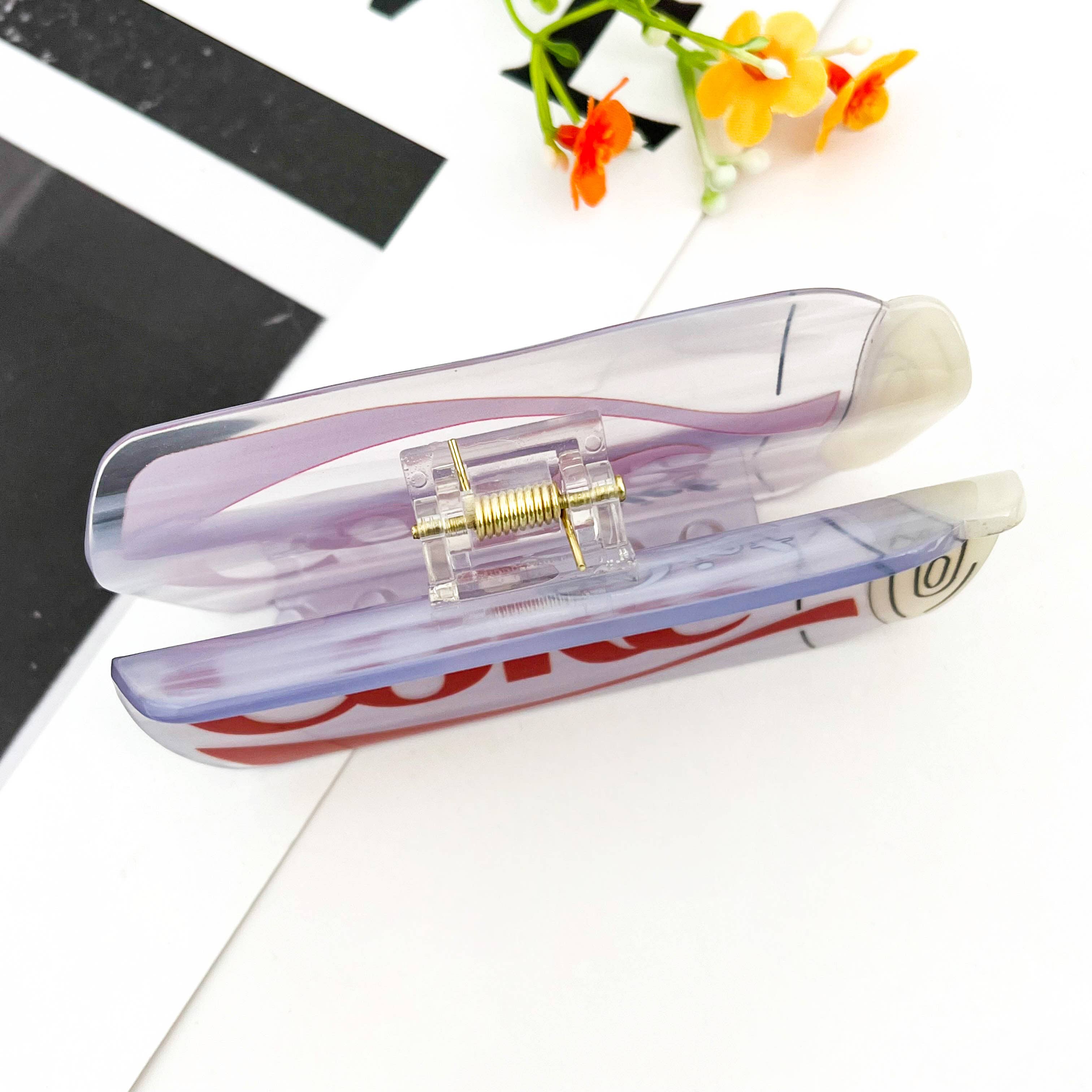 Red No-Sugar Cola Can Hair Claw – Fun Soda Style for wholesale on Faire2