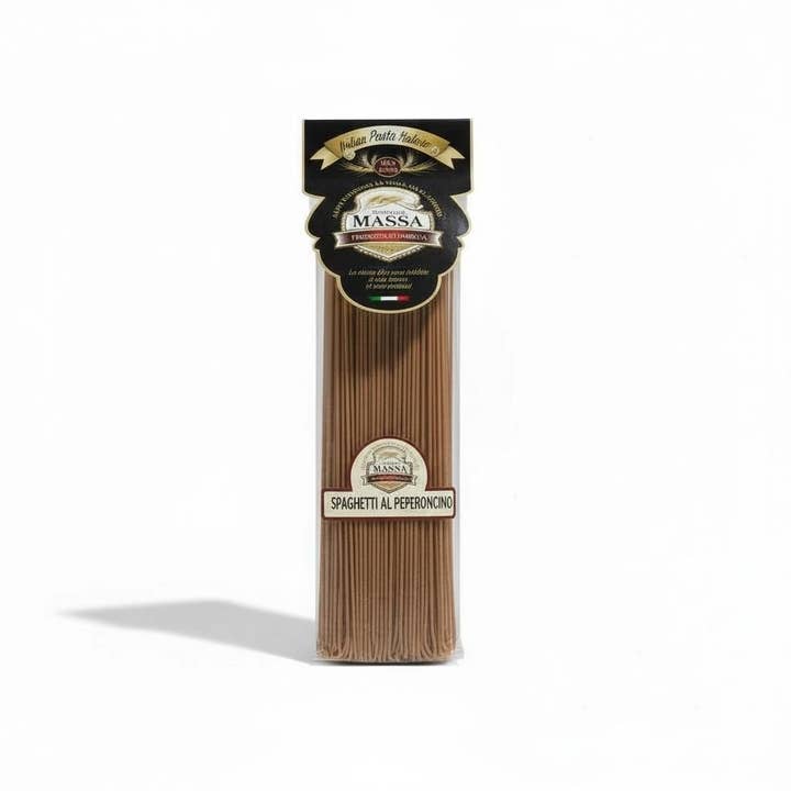 Massa Spaghetti al Pepperoncino Pasta for wholesale by Little Cheese Shop