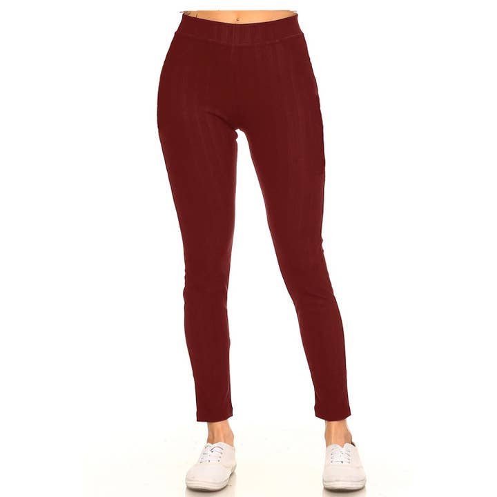 JHP Collection - Wholesale Fashion Leggings - Women's - WOMENS DENIM LOOK FULL LEGGINGS3
