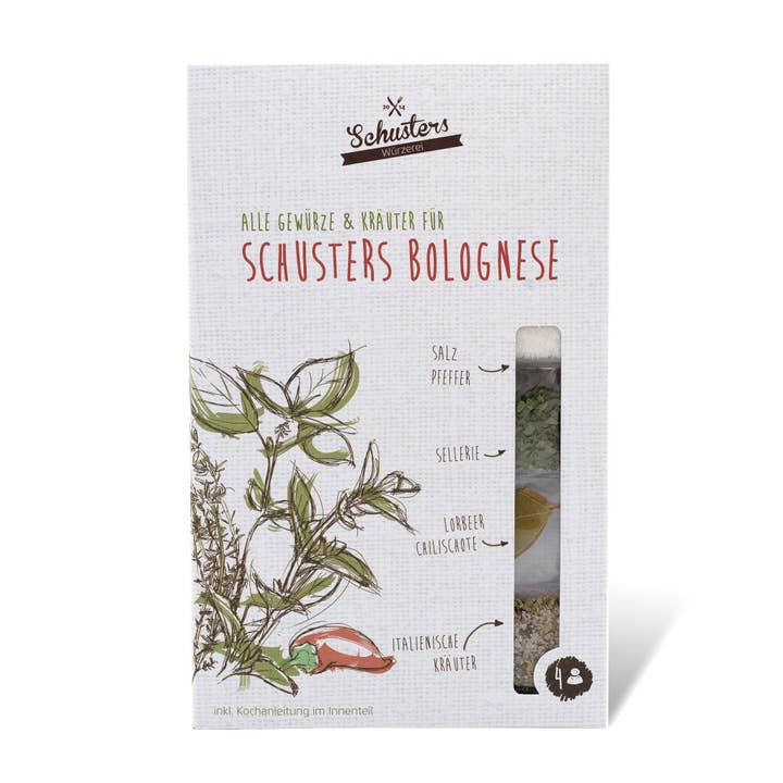 shoemaker Bolognese for wholesale by Schusters Würzerei