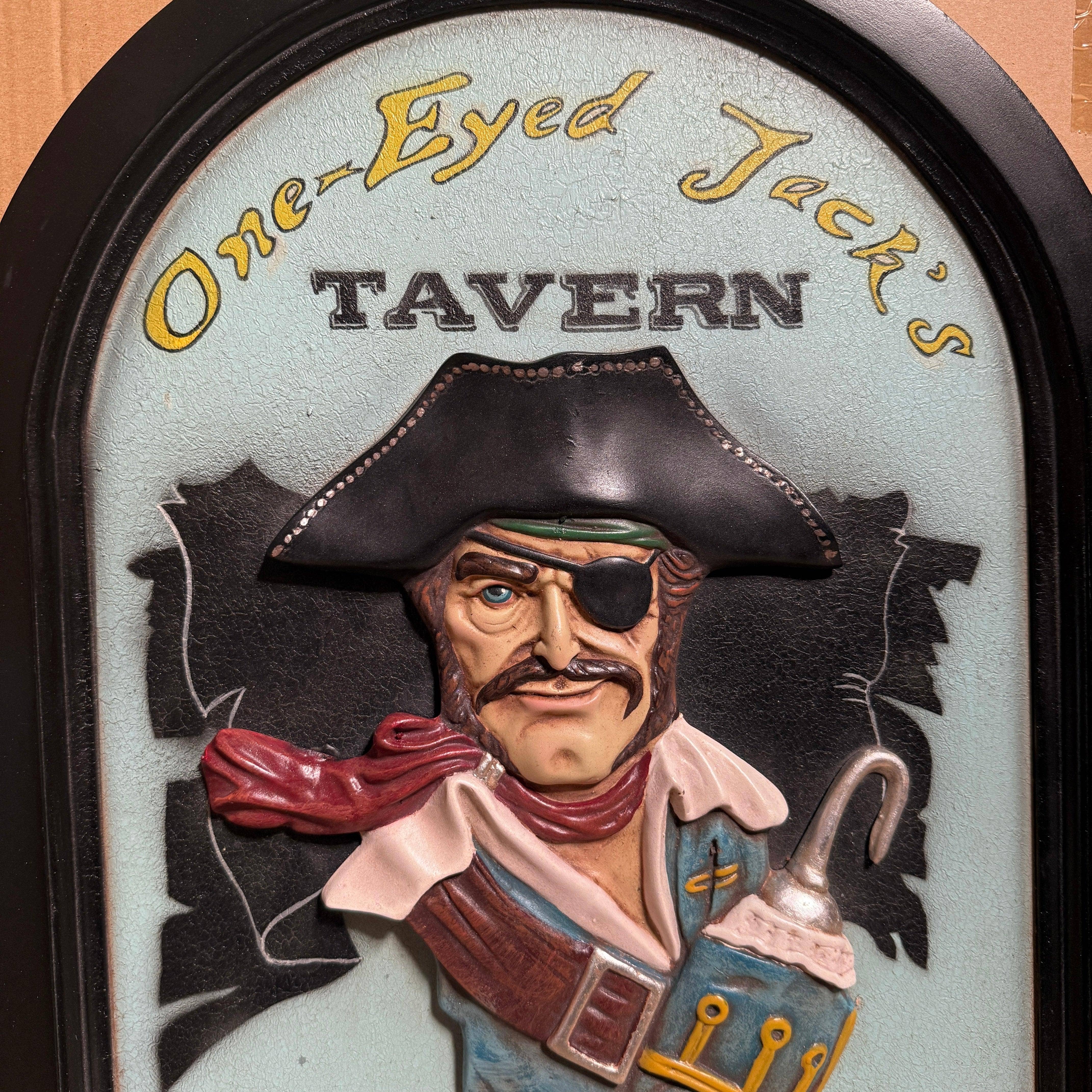 LM Treasures - Wholesale Sign - Pirate Wall Decor Jack's Tavern Sign Statue3