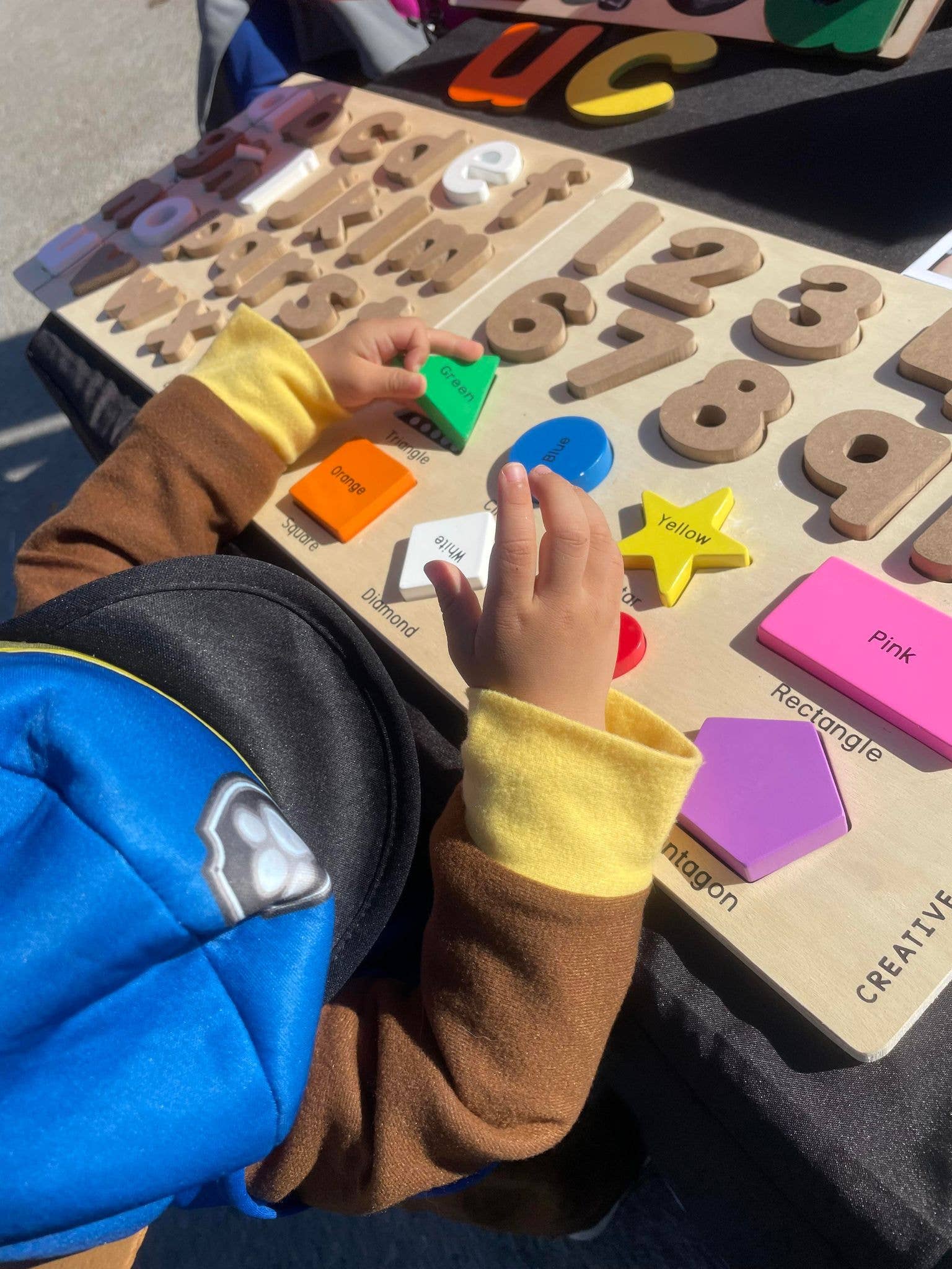 Creative Beginning - Wholesale Puzzle - Kids - Shapes and Numbers Chalkboard Based Puzzle5