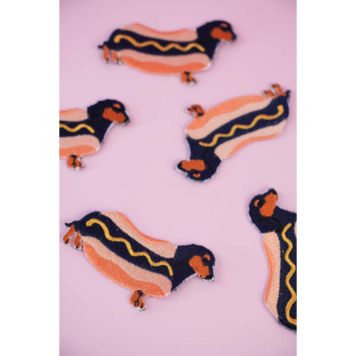 MALICIEUSE - Wholesale Patch - Iron-on patch Dachshund4