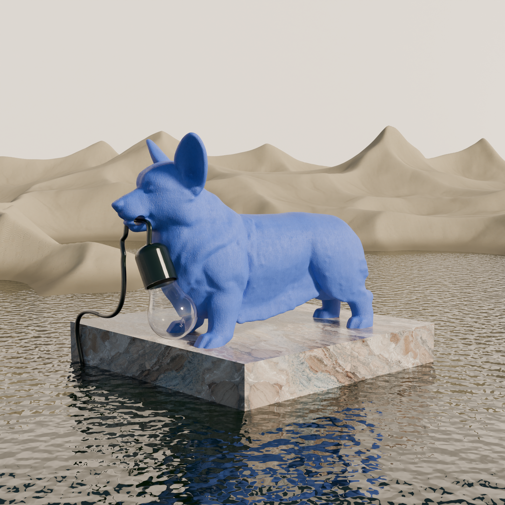 Fiastra Design - Wholesale Accent/Desk Lamp - Corgi Table Lamp8