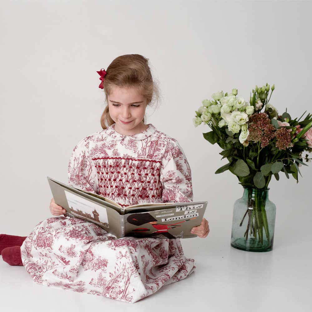 Annafie London Ltd - Wholesale Dress - Kids - PHILINE smocked dress5