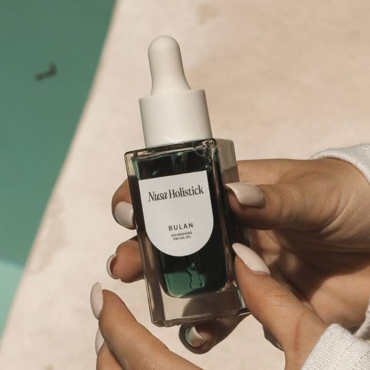 Nusa Holistick - Wholesale Facial Oil - Bulan Blue Tansy Nourishing Facial Oil0