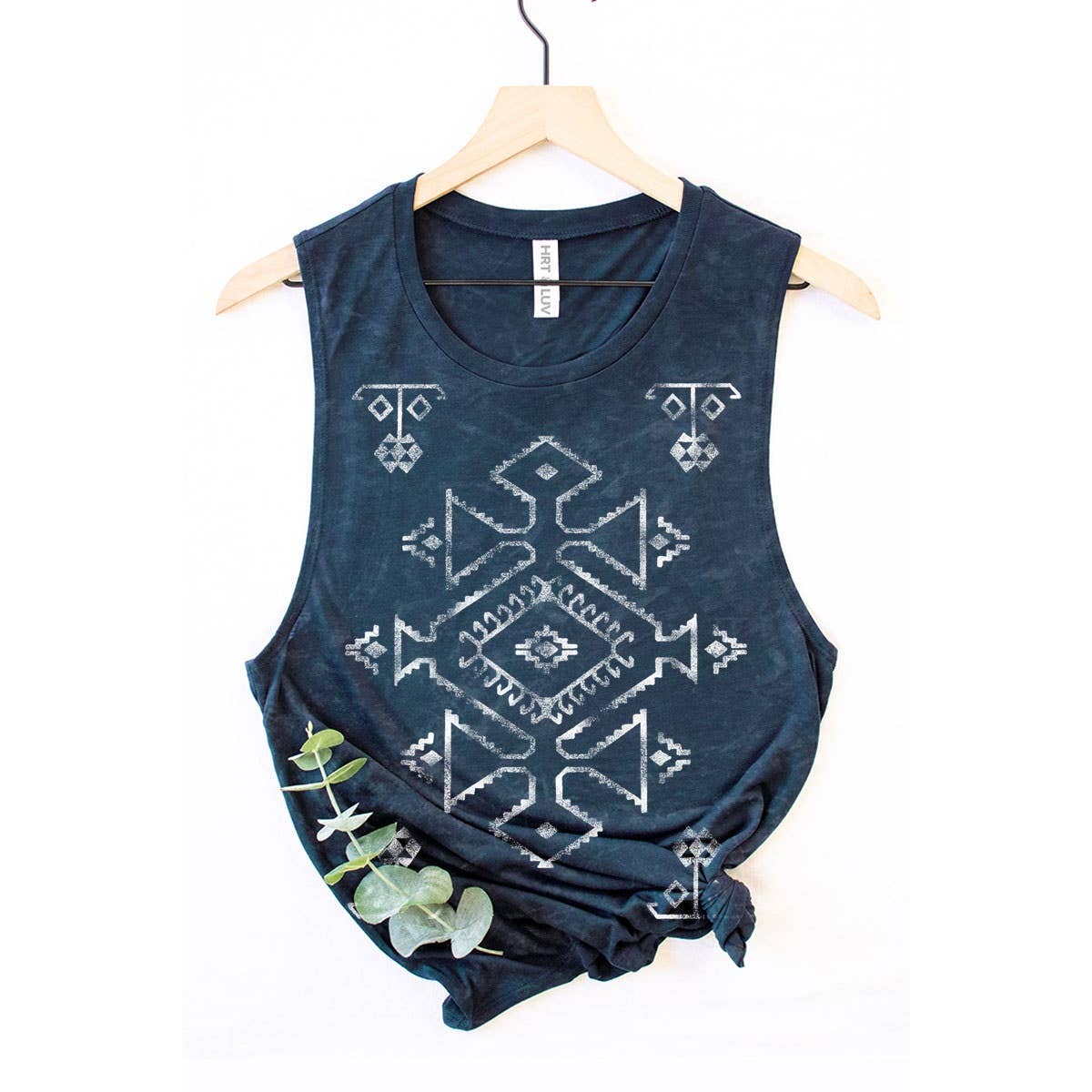 HRTandLUV - Wholesale Tanktop - Dames - AZTEK TANKTOP MET MINERALE PRINT2