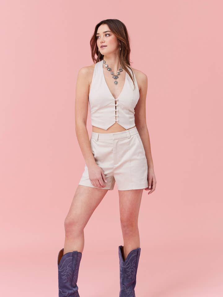 Eli Short for wholesale by Fallon Foster