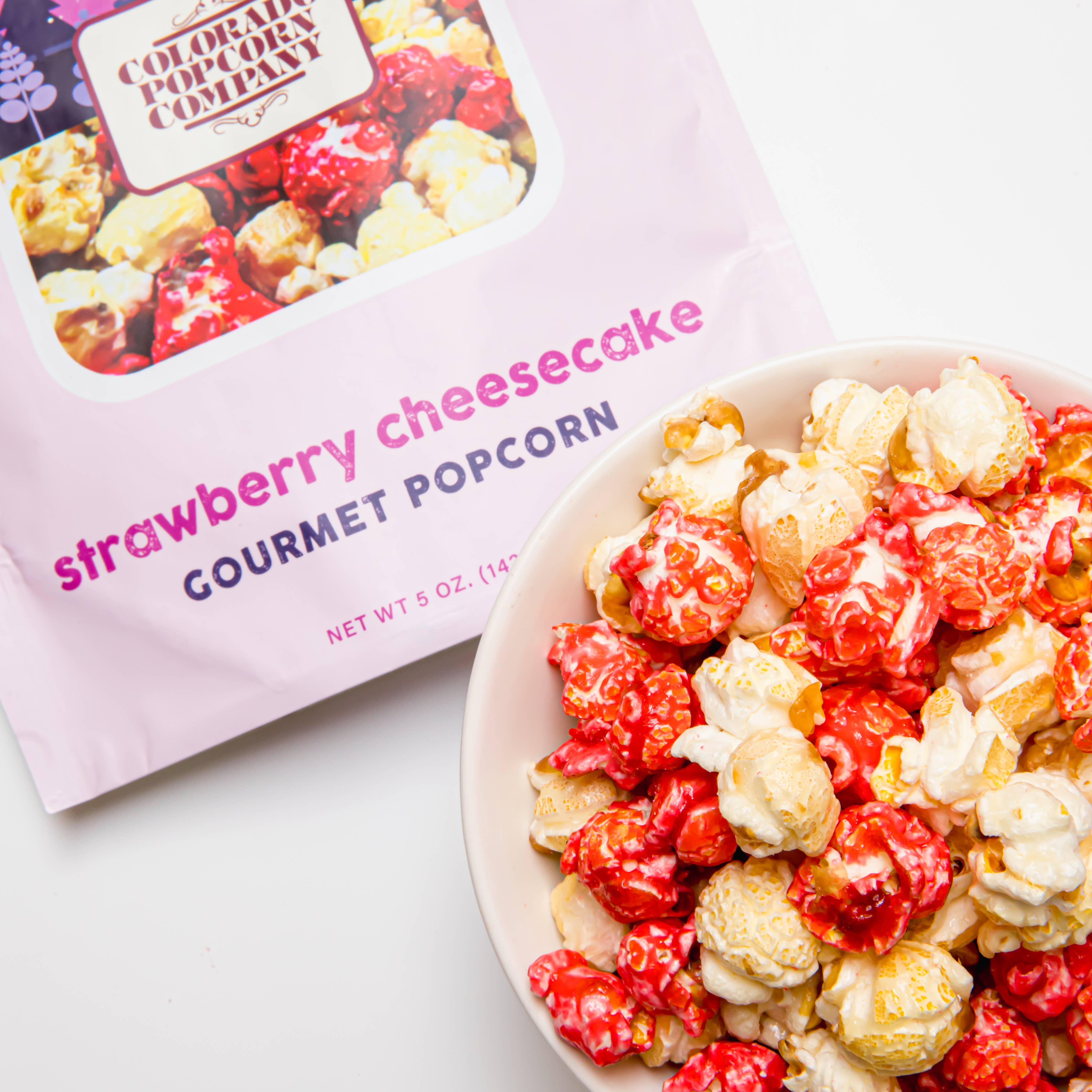Colorado Popcorn Company - Wholesale Popcorn - Strawberry Cheesecake Popcorn3