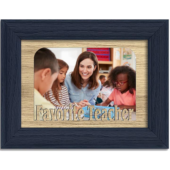 Favorite Teacher Picture Frame - Holds 4x6 Photo - Multiple for wholesale by Northland Frames and Gifts Inc
