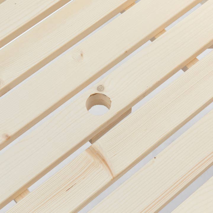 Quickway Imports - Wholesale Patio Table - Outdoor Wooden Patio Deck Garden 6-Person Picnic Table, for8