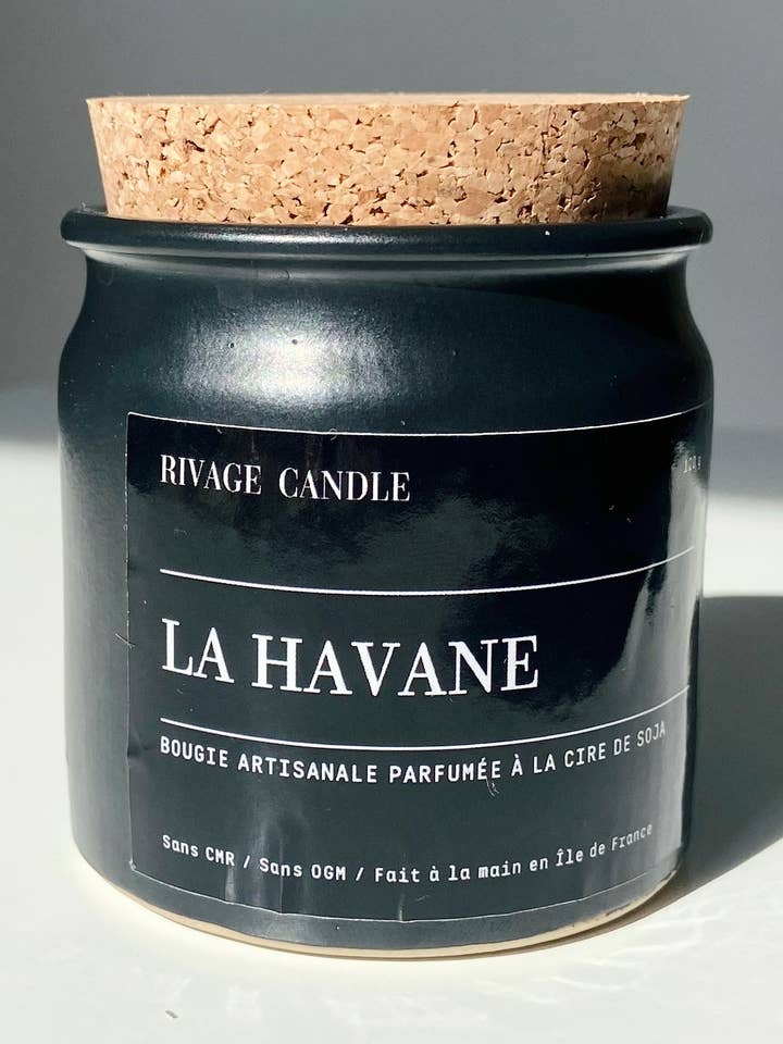 Havana Handmade Scented Candle for wholesale by Rivage Candle